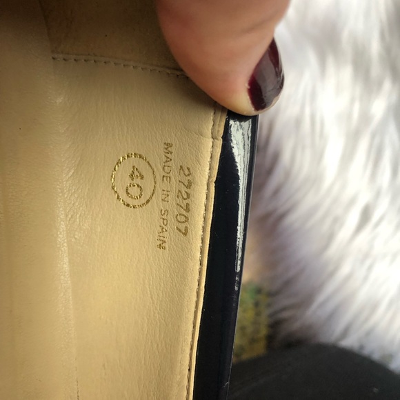 Stella McCartney || Blue patent loafers platform - Picture 7 of 8